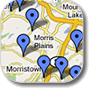 View Map of Condo and Townhouse/Townhomes Communities in Morris County New Jersey
